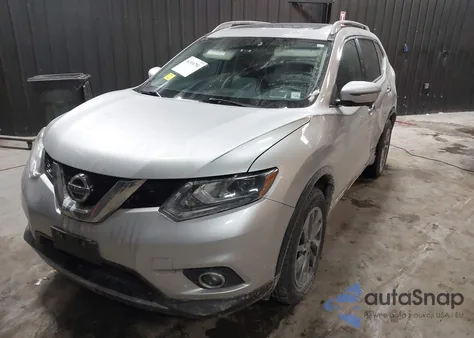 2016 Nissan Rogue Sl z USA, uszkodzony, nr VIN 5N1AT2MV5GC915105